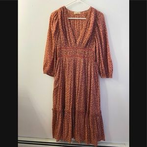 Ulla Johnson deep v dress